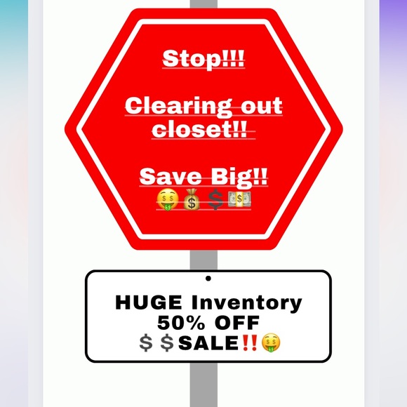 🌺➡️SALE‼️✔️SALE!!🆘🔥🤑
BLOW OUT-SALE!! ALL ITEMS with the ✂️50% SIGN=HALF OFF - Picture 3 of 4